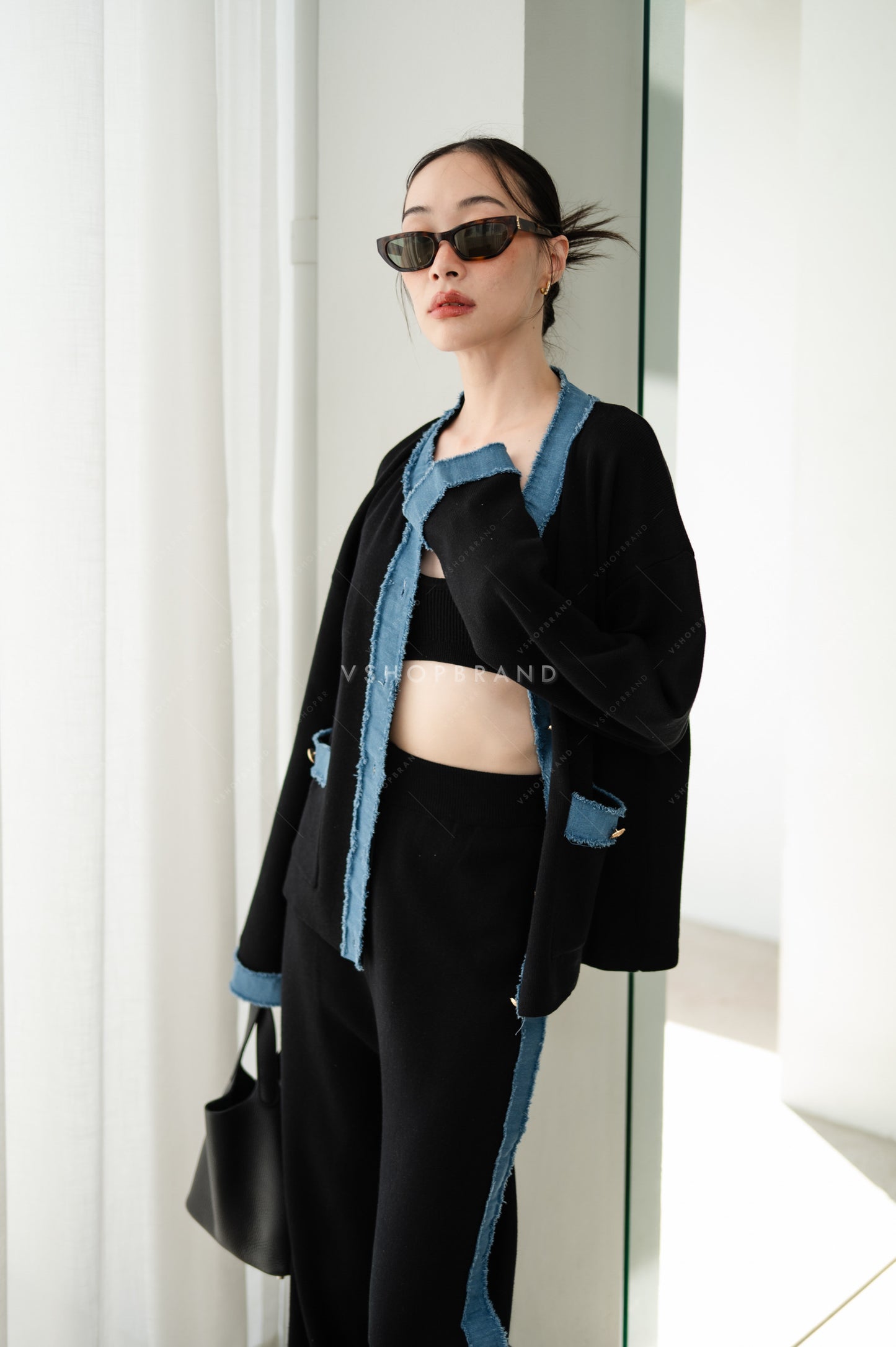 RUBIX CUBE COORD SET ( Black)