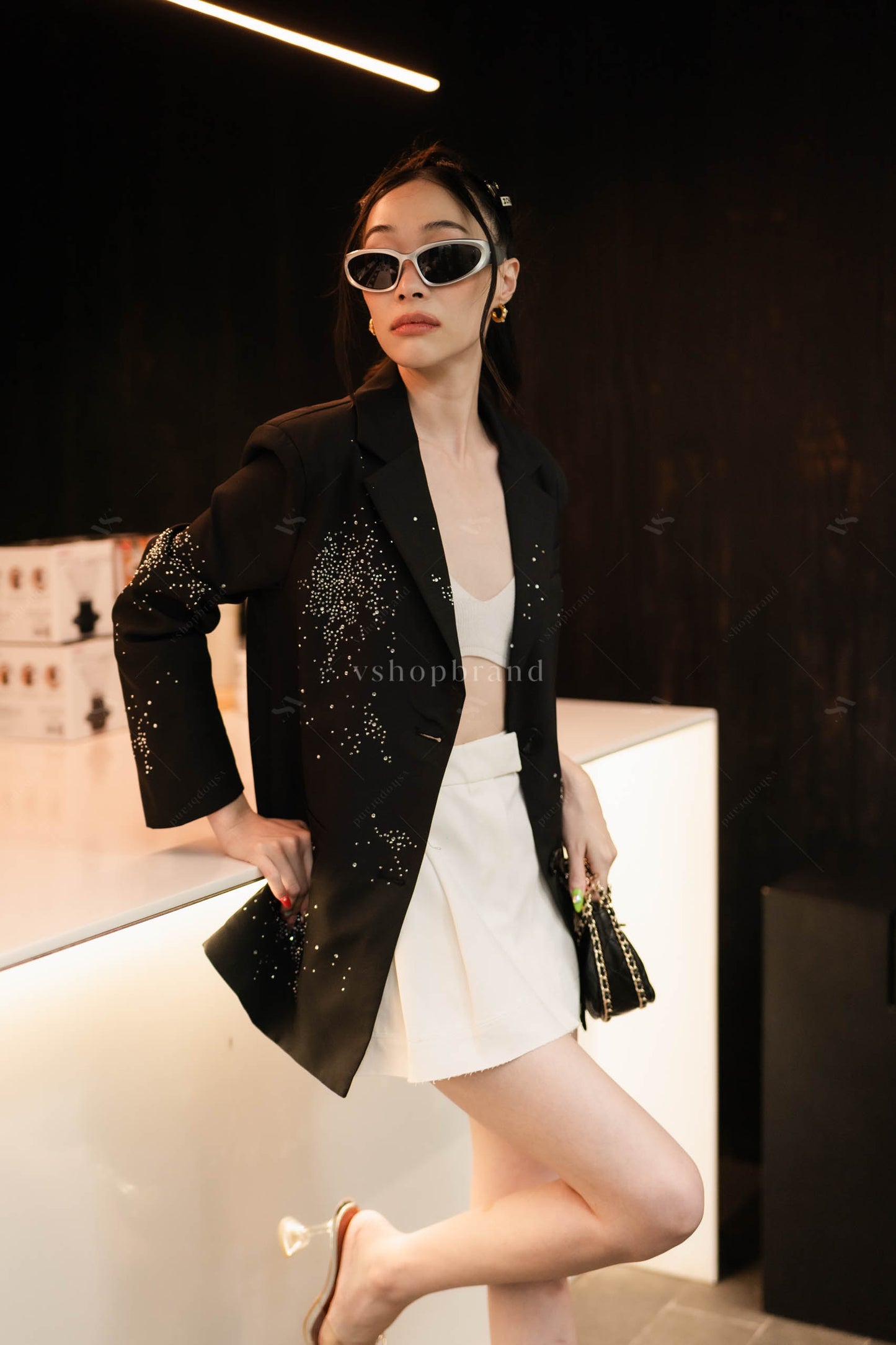 Moonlight Blazer (BLACK)