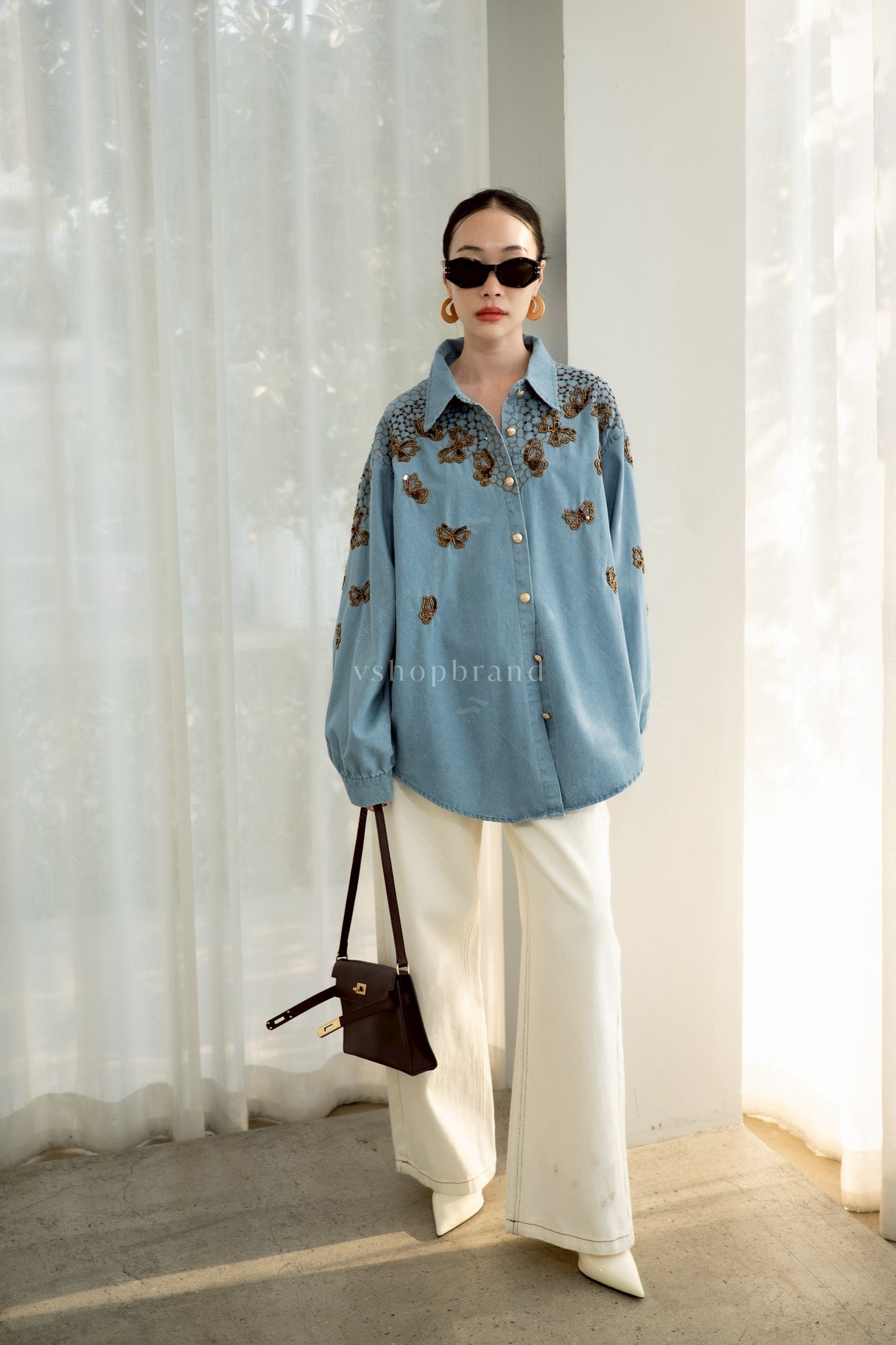 Butterfly shirt Light