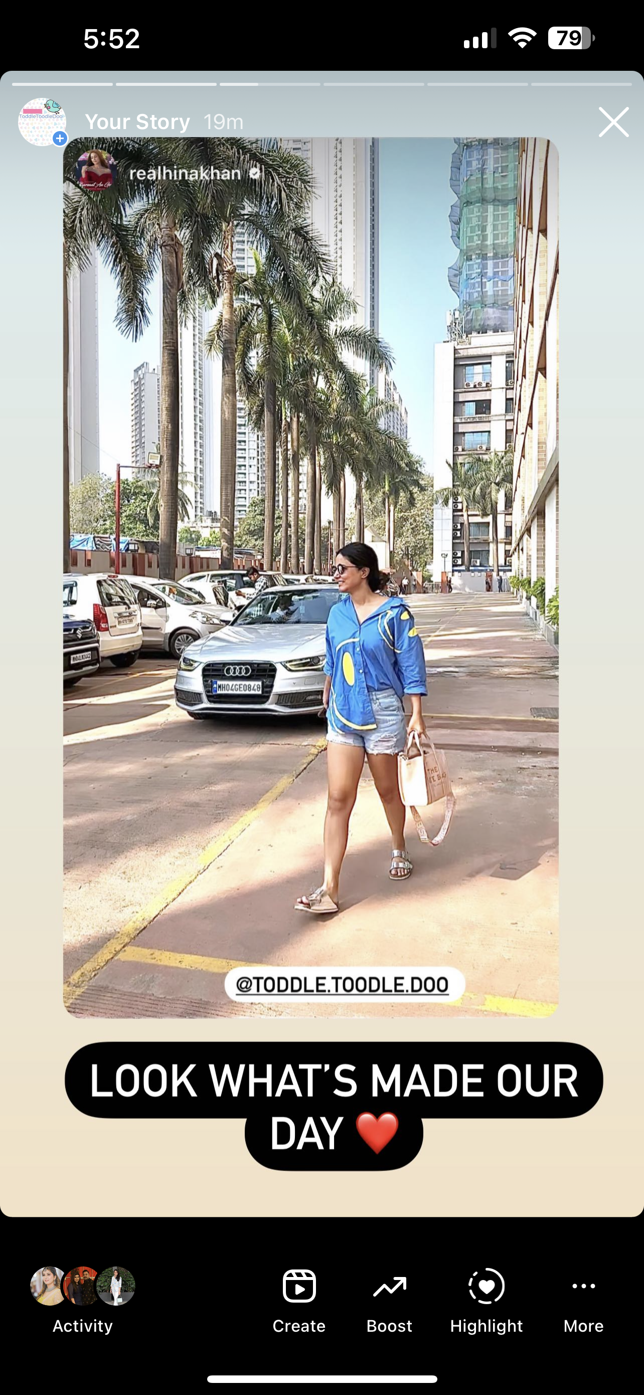 Oversize Style Shirt BLUE BIG Smiley