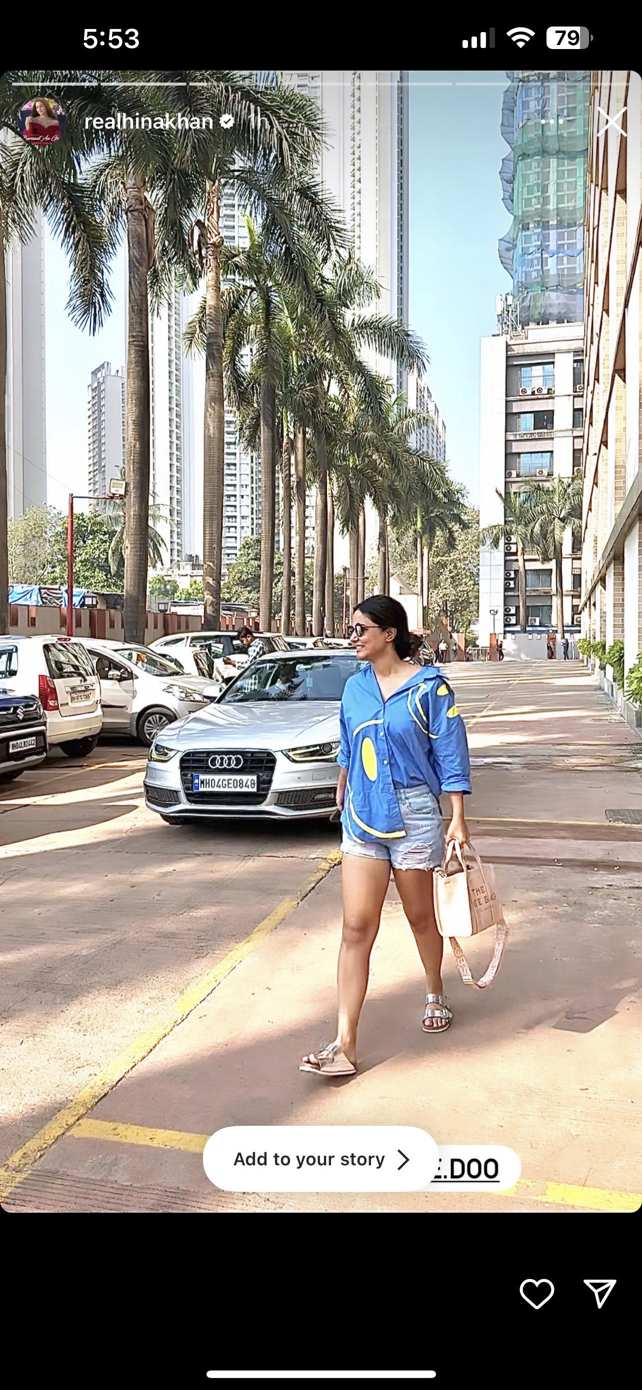Oversize Style Shirt BLUE BIG Smiley