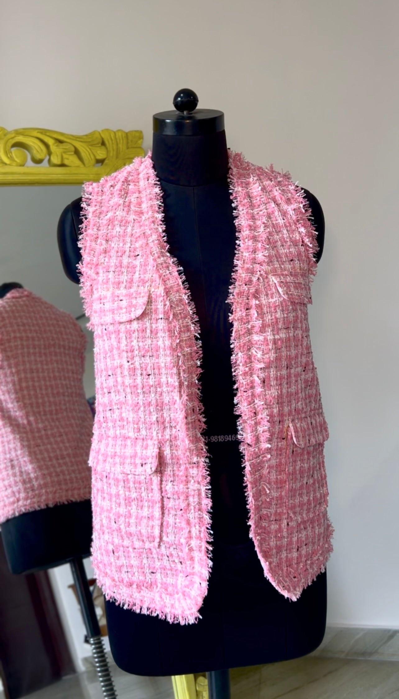 Tweed Pink bubblegum