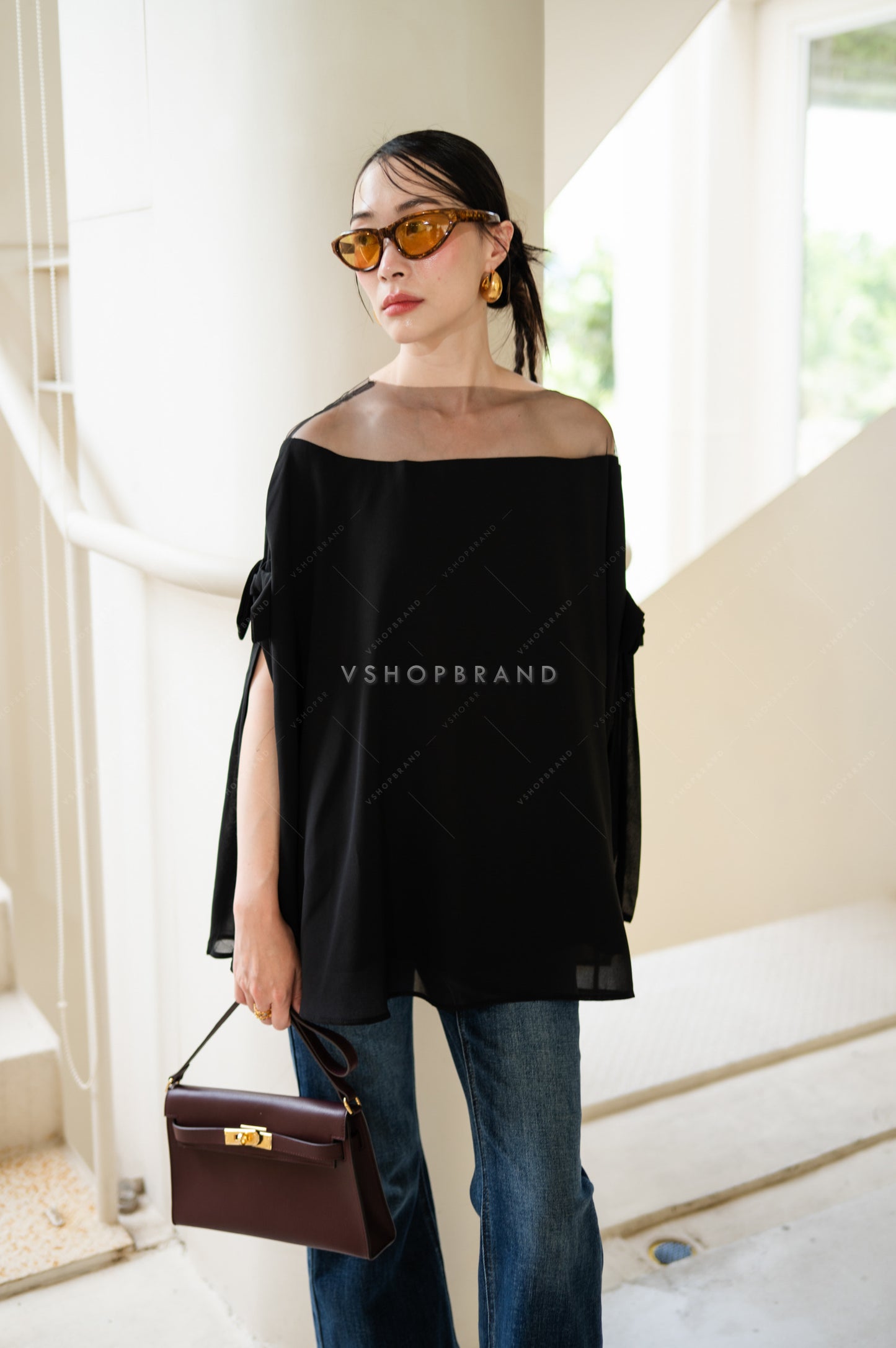 Paris Top Black