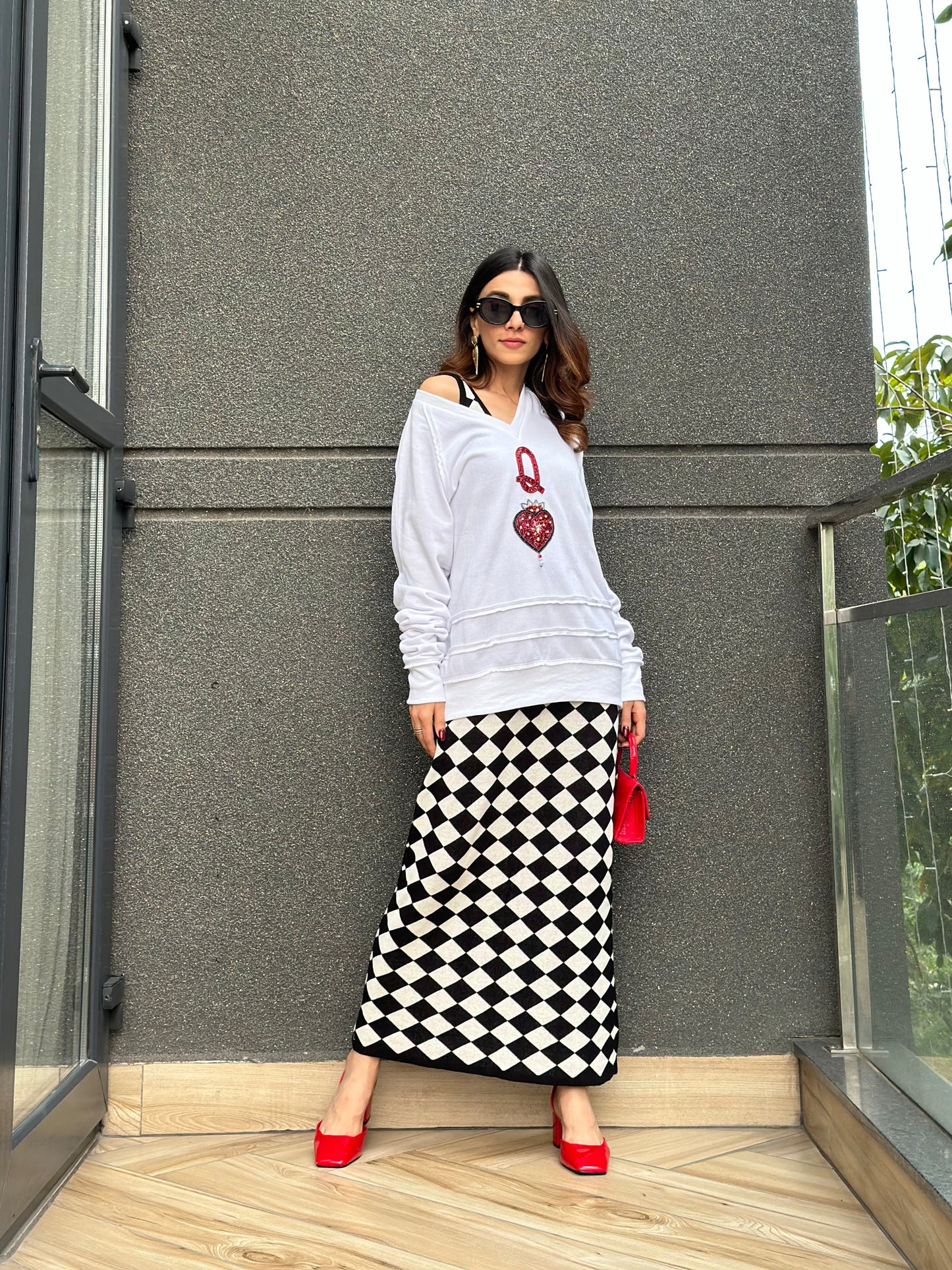 Queen of Hearts Sweatshirt