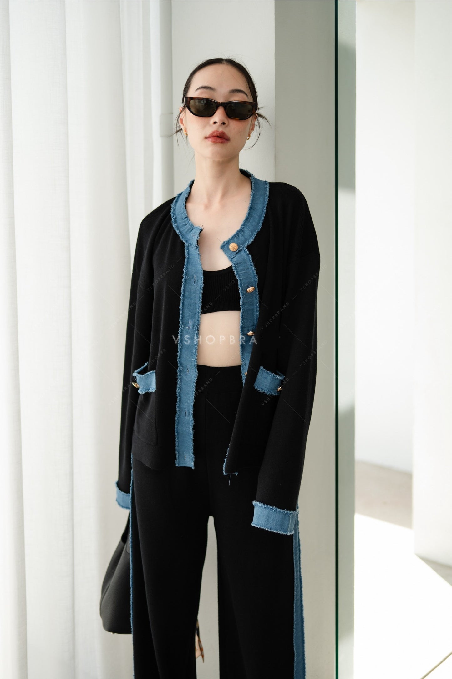 RUBIX CUBE COORD SET ( Black)