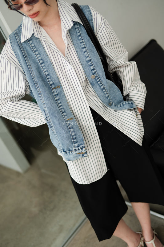 The Caara  Shirt light( 2 pc set)