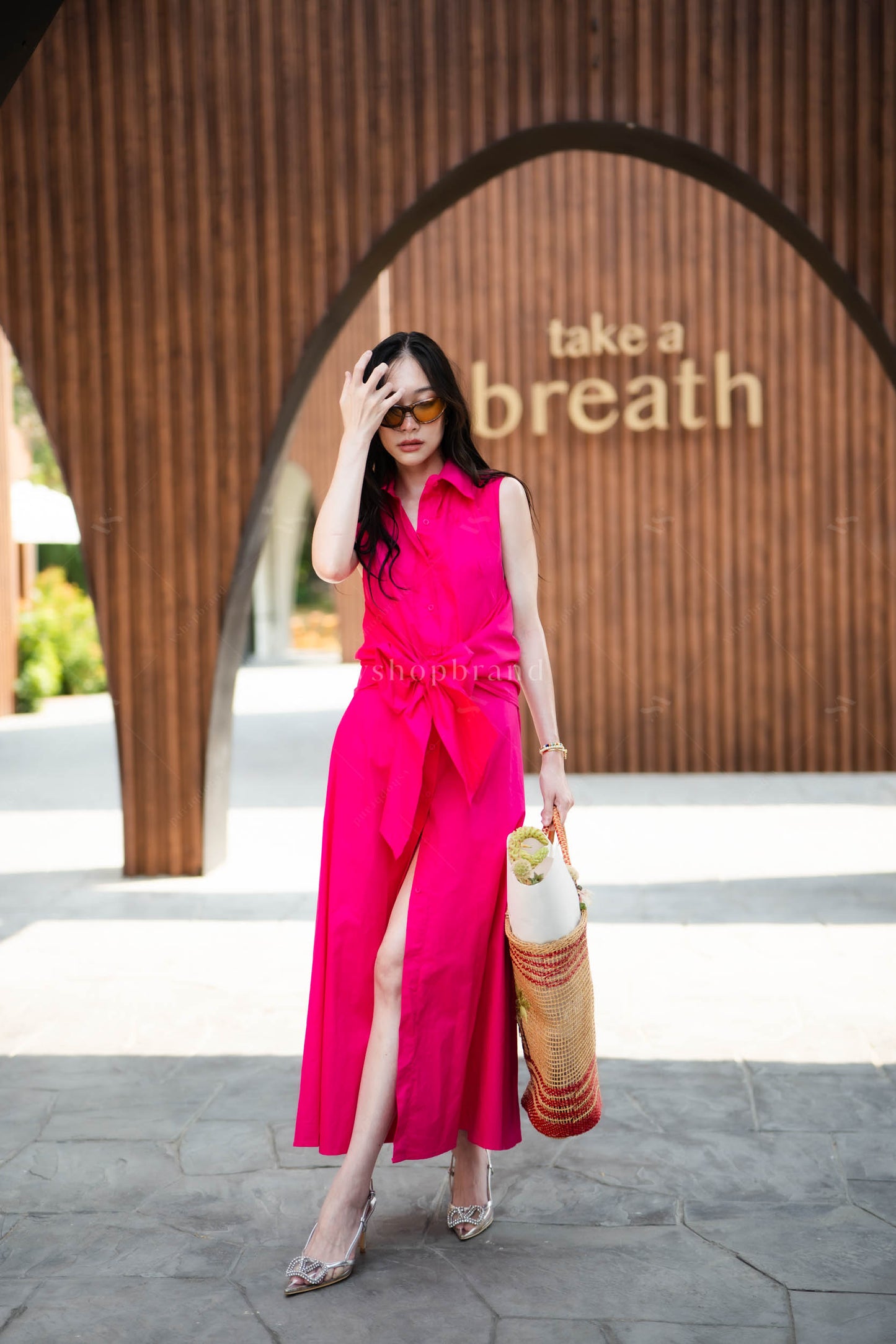 Rome Dress Pink
