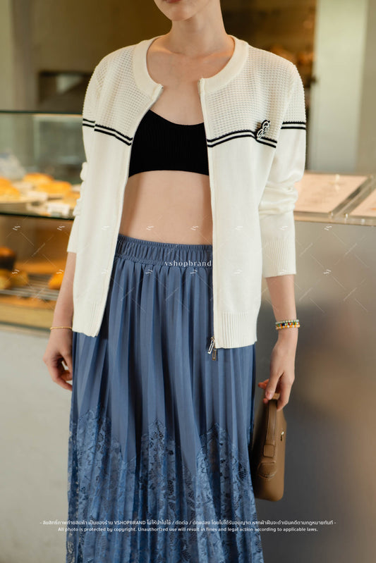 The Diana sweater White