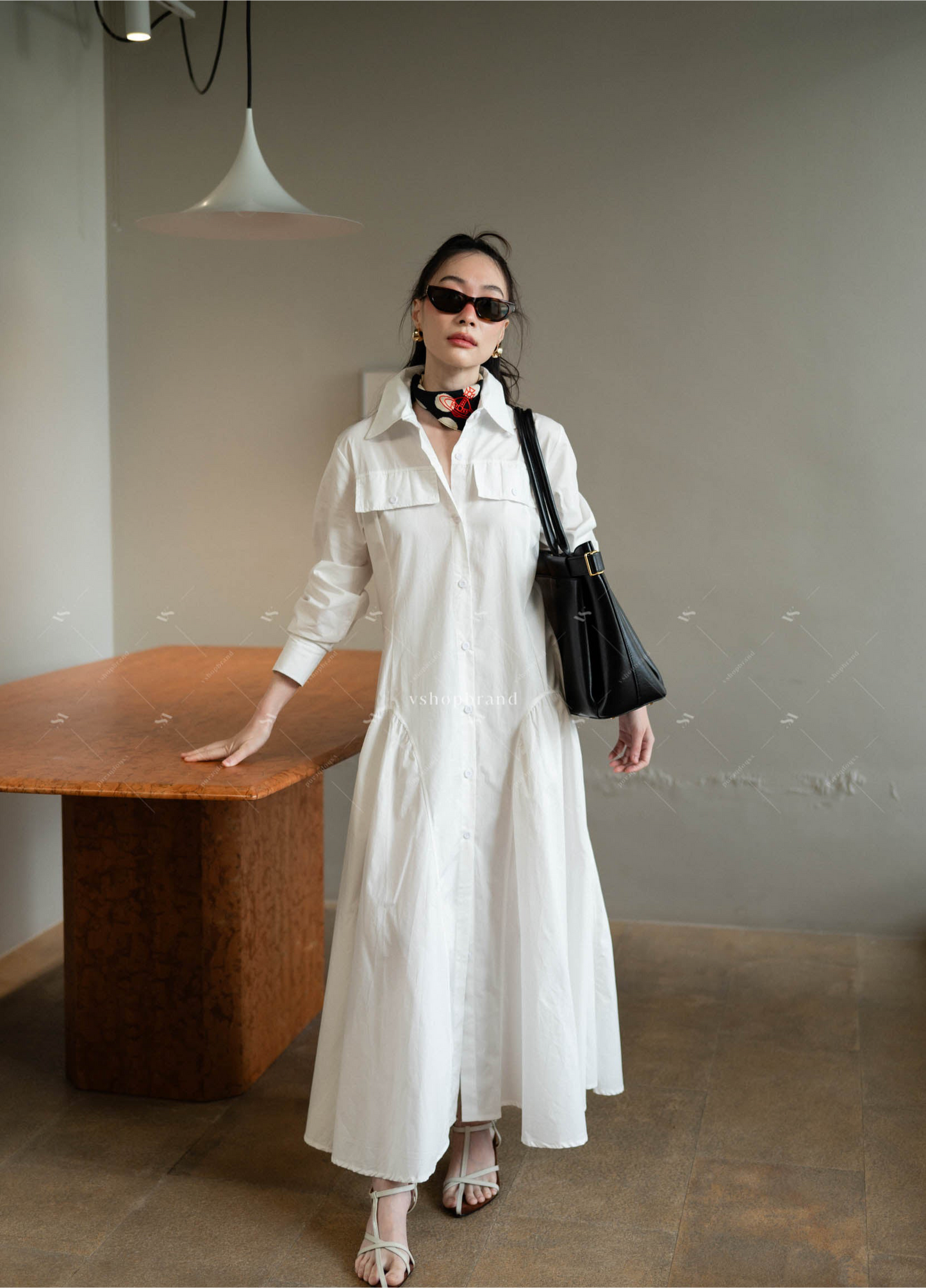 Zule maxi dress White