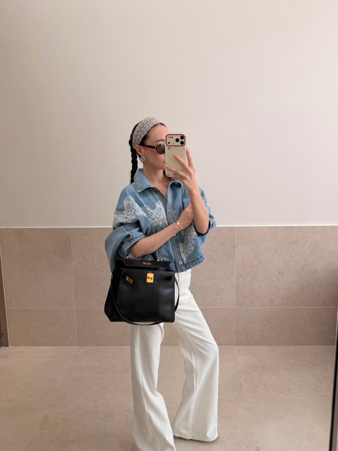Denim Desire Shacket Blue Light