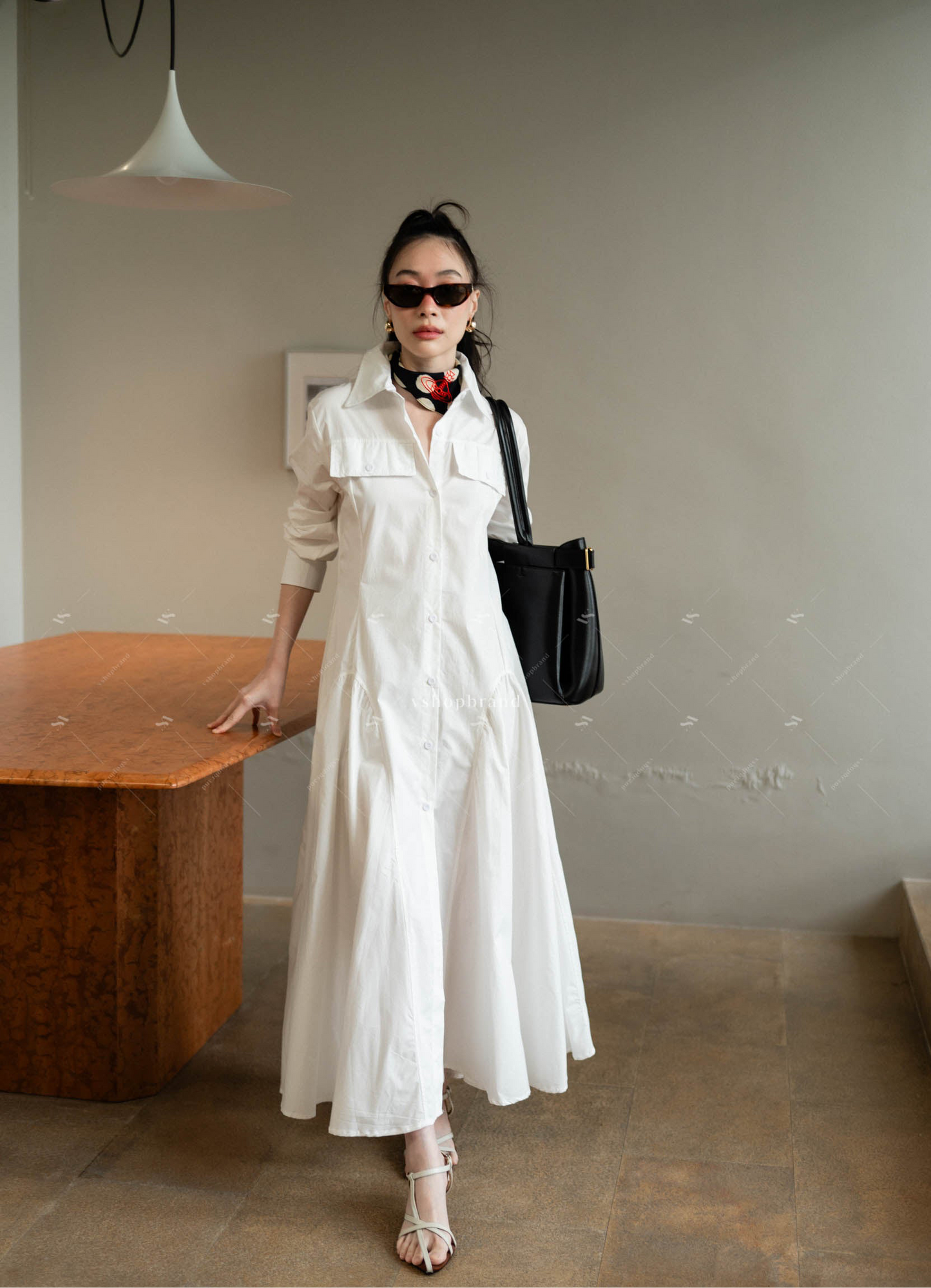 Zule maxi dress White