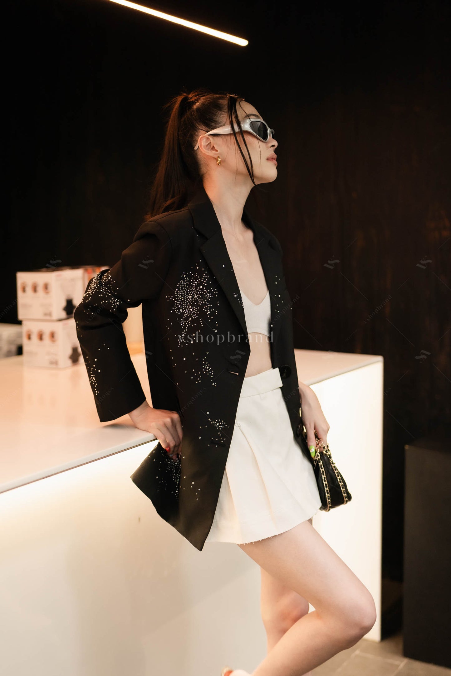 Moonlight Blazer (BLACK)