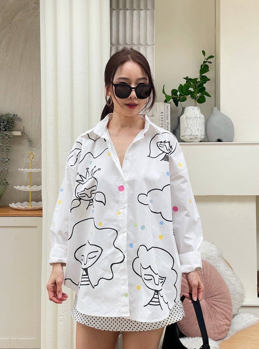 Oversize Style Shirt princess diaries