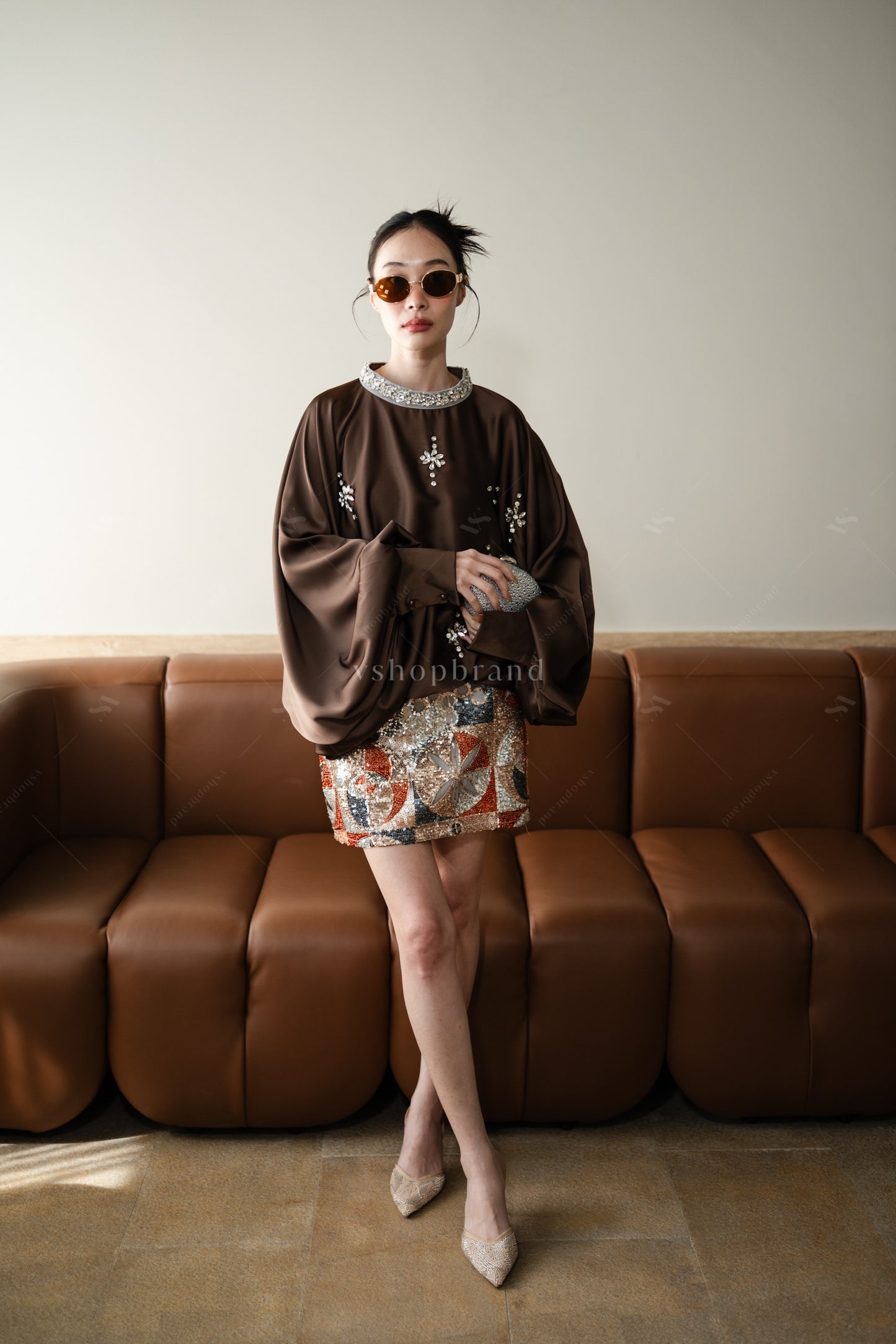 Jewelled princess Brown