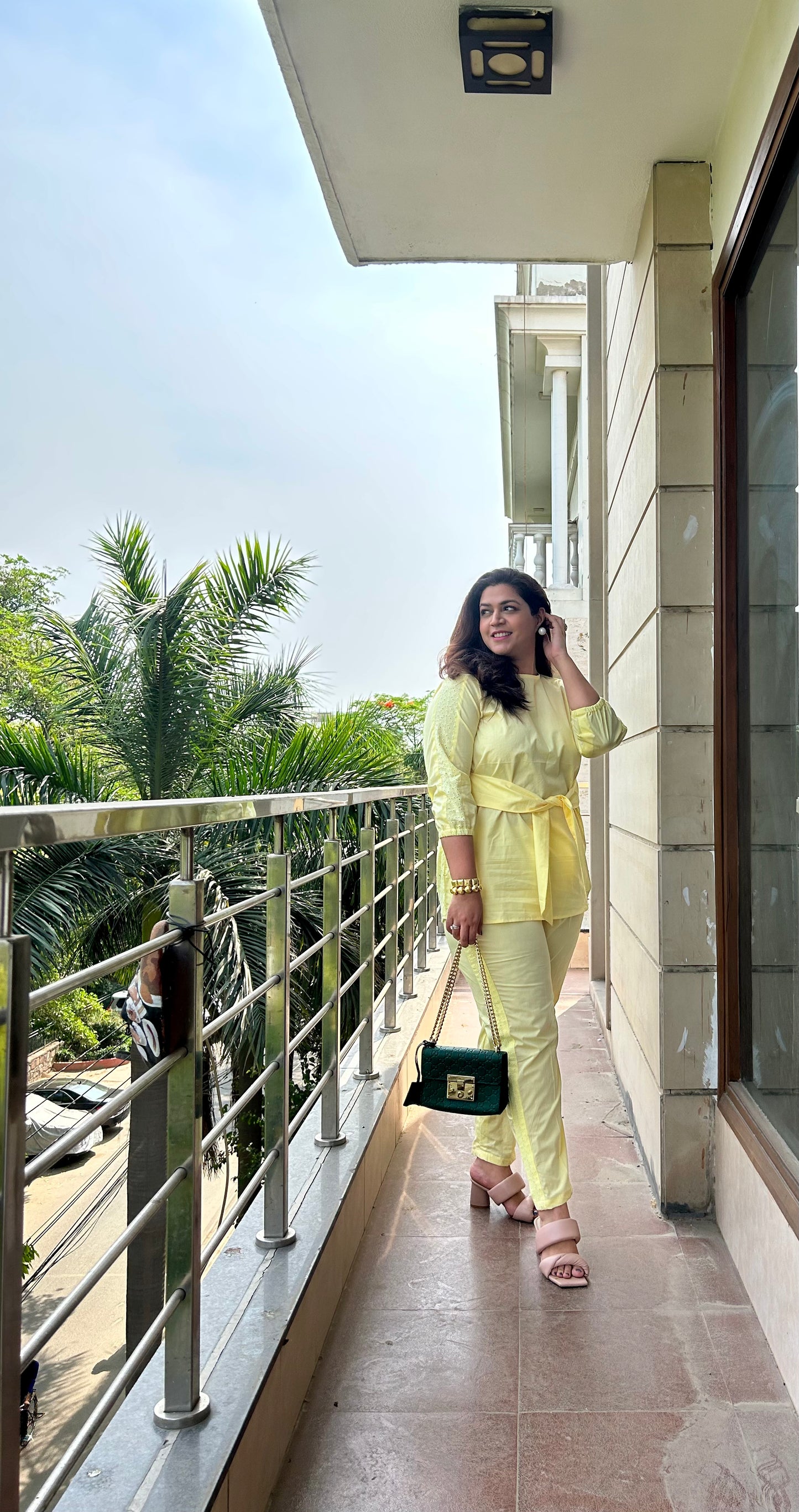 Chandni COORD set LEMON