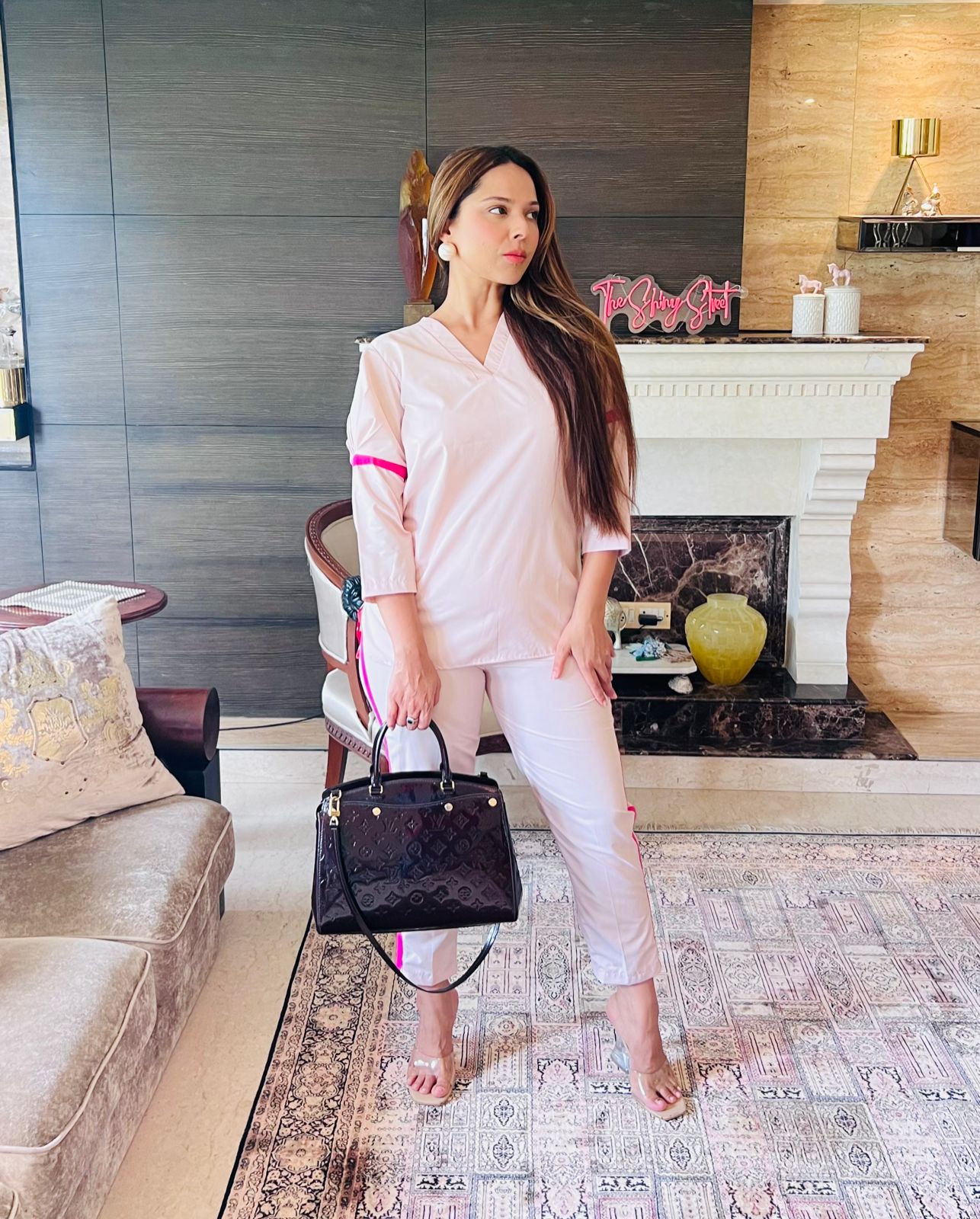 The Jiggle Wiggle Set Pink powder