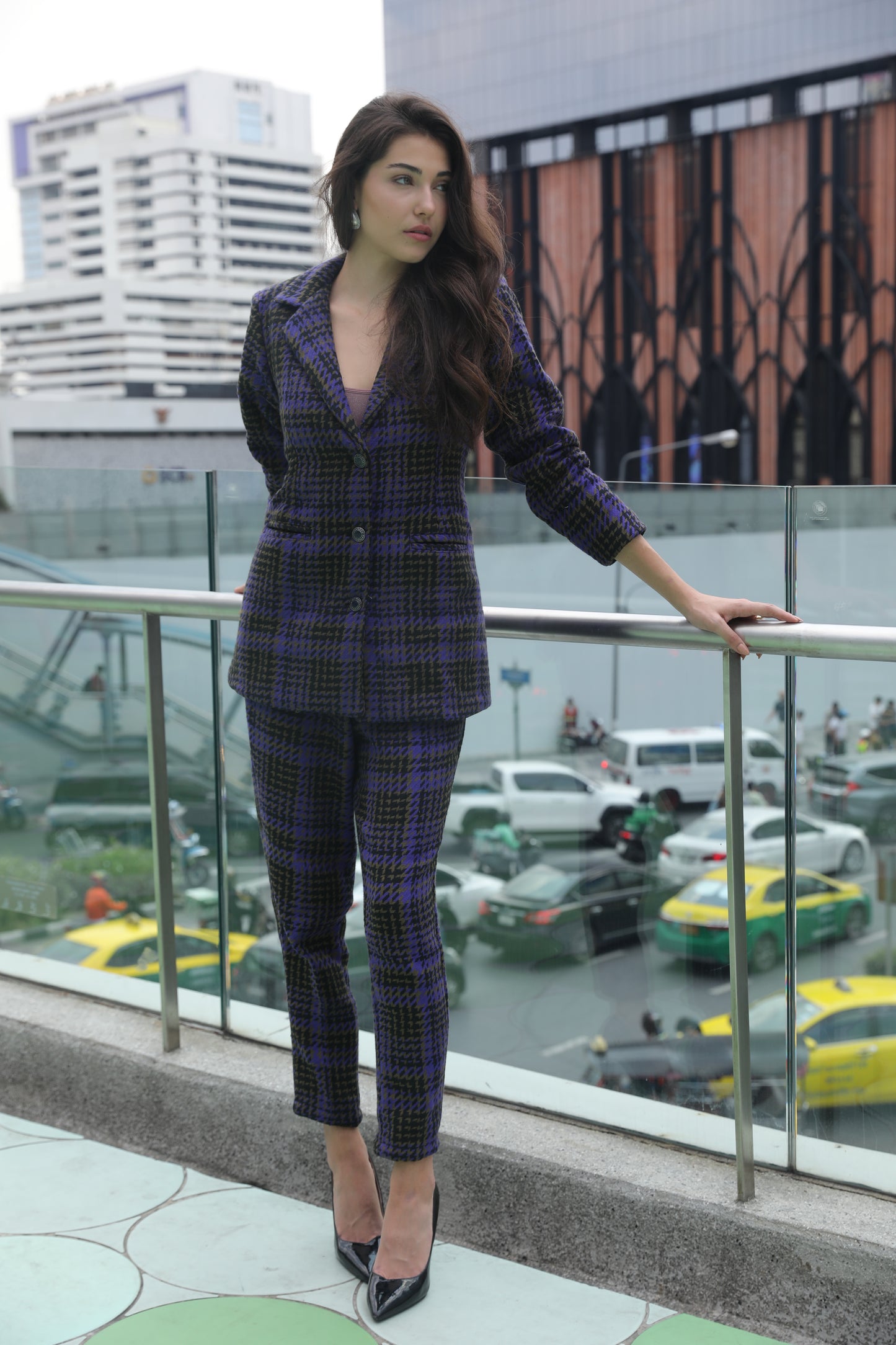 Tweed Blazer Coord Set