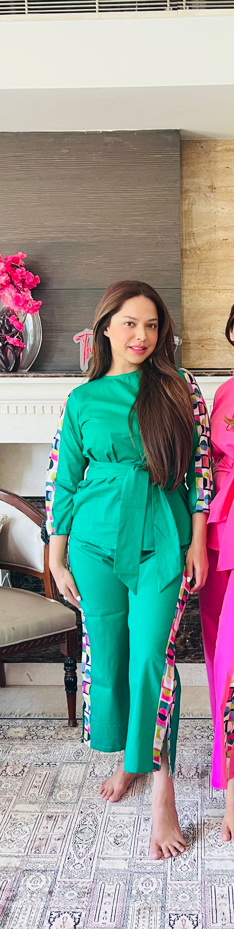 Candy Pop COORD set GREEN