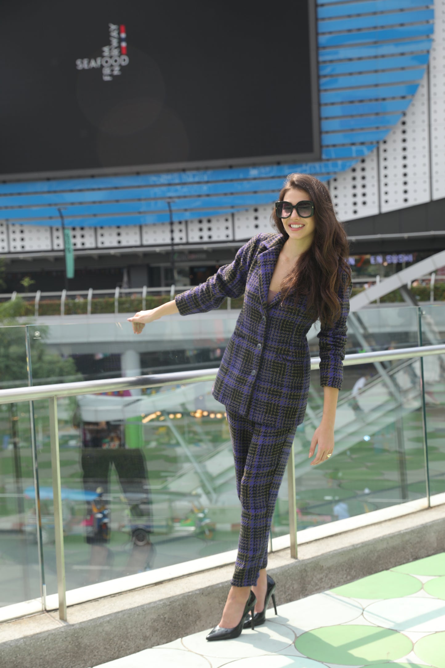 Tweed Blazer Coord Set