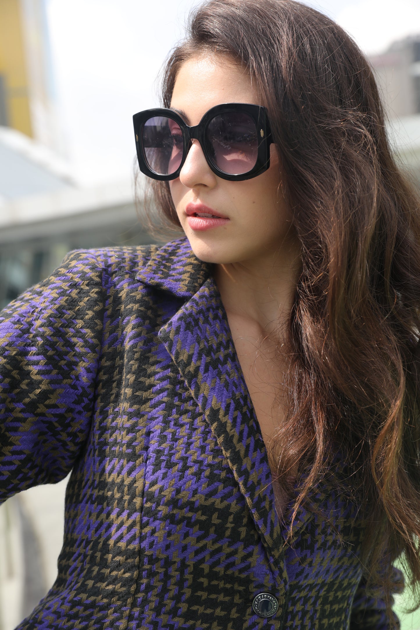 Tweed Blazer Coord Set