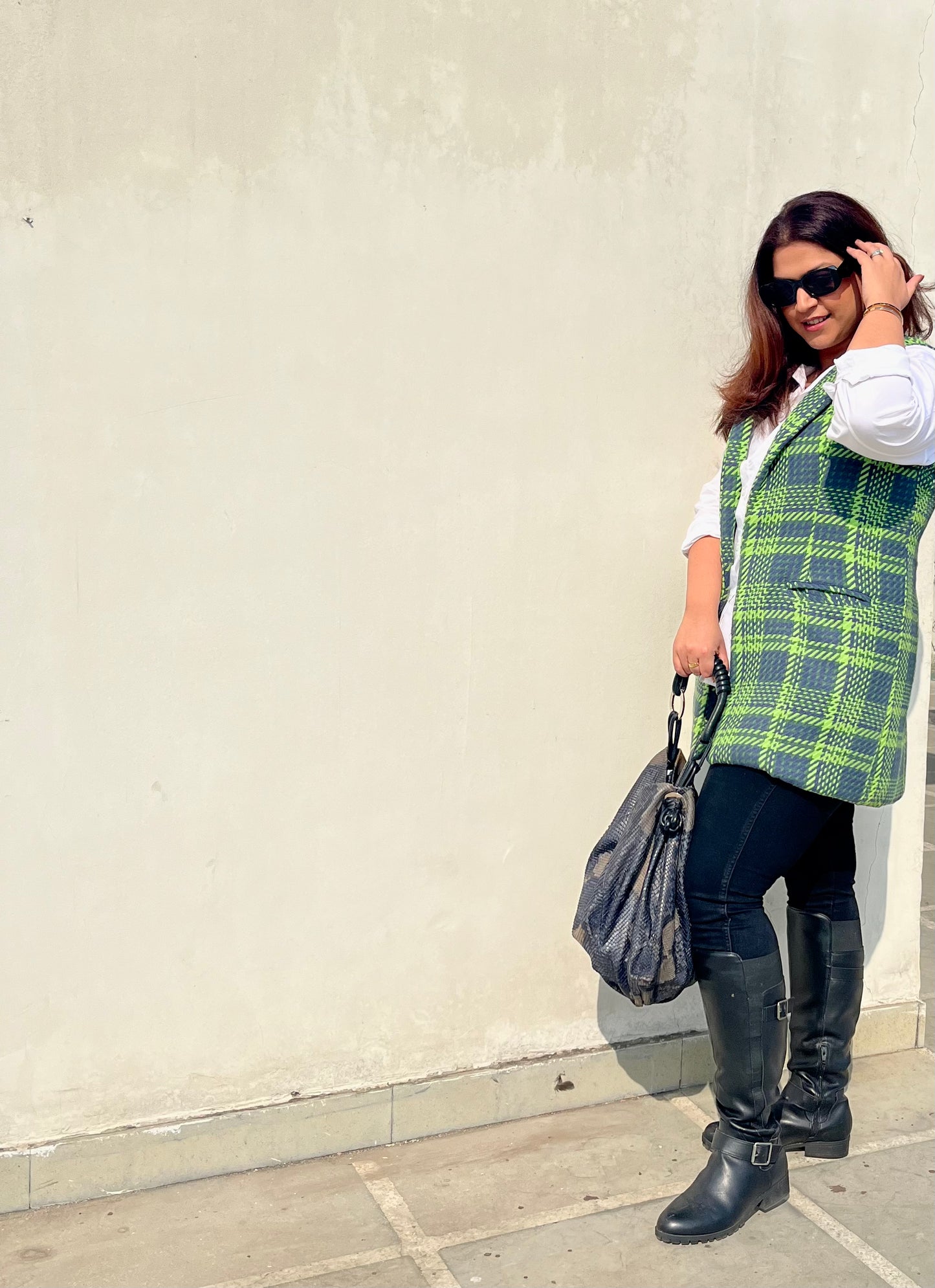 Tweed  Jacket (Citrus)