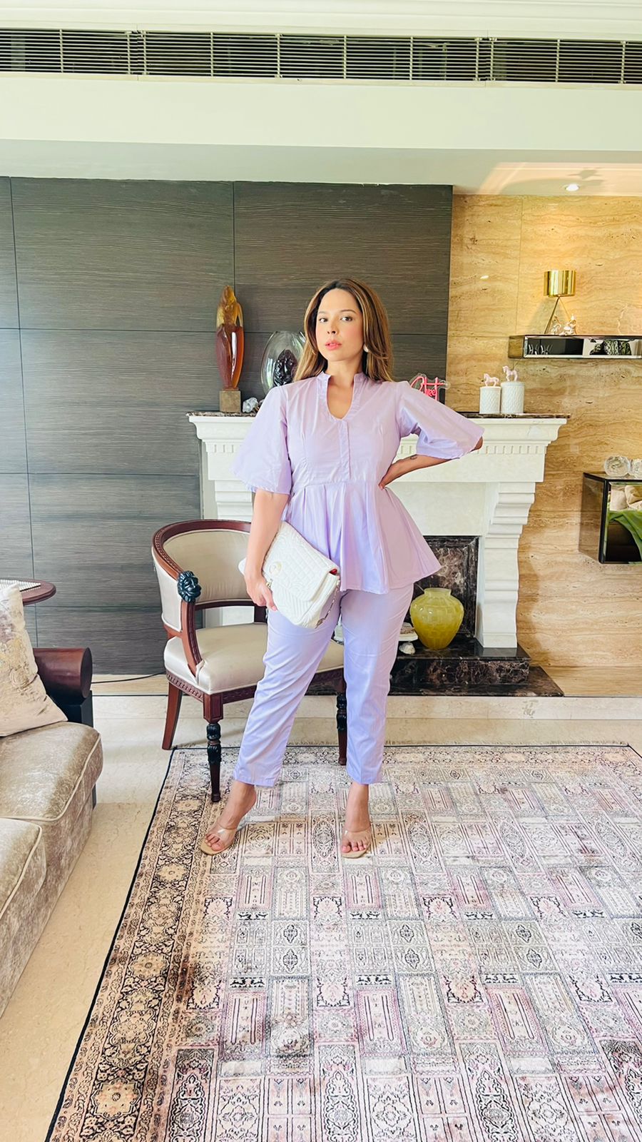 The Toffee COORD set Lavender