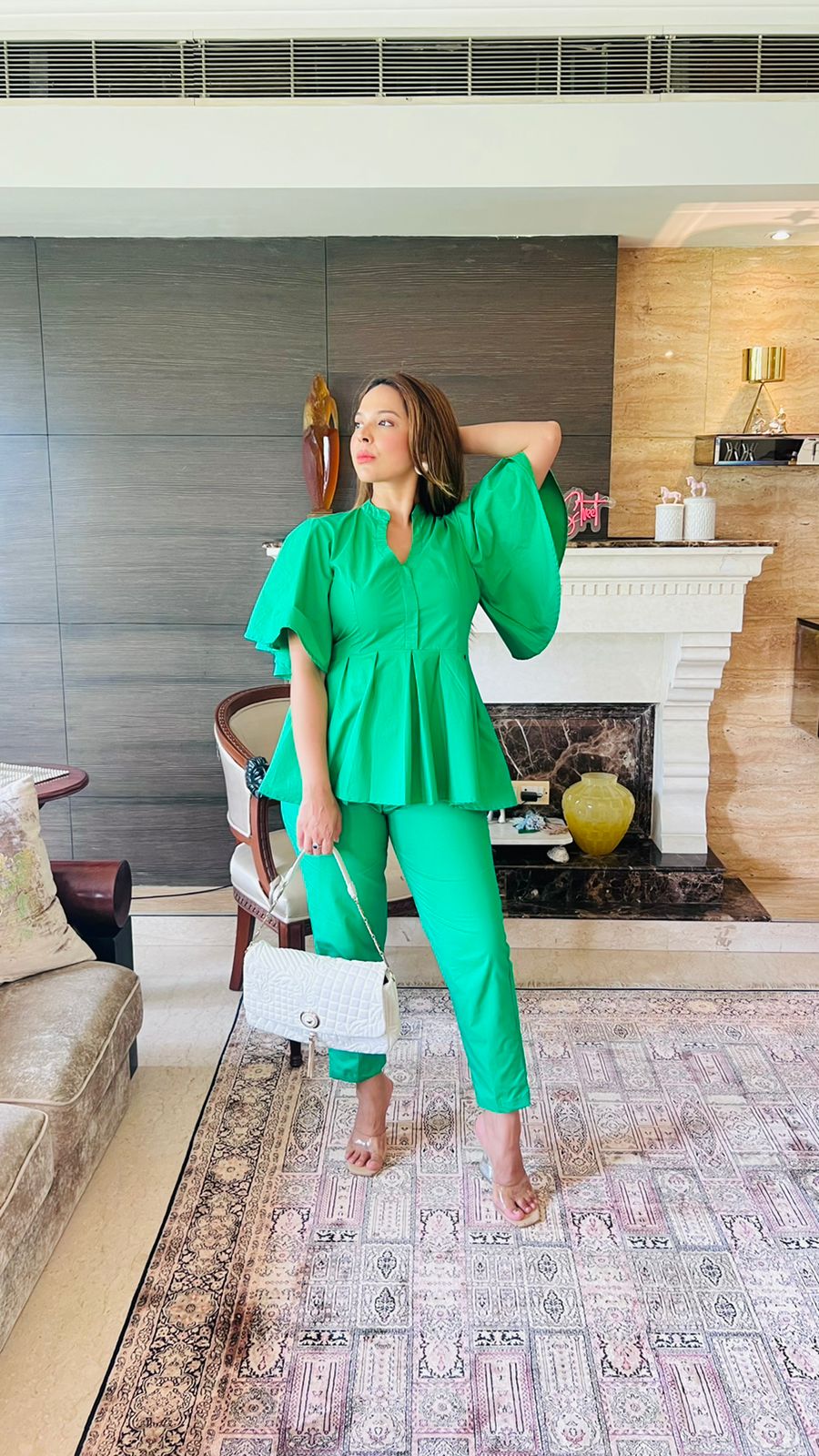 The Toffee COORD set Green