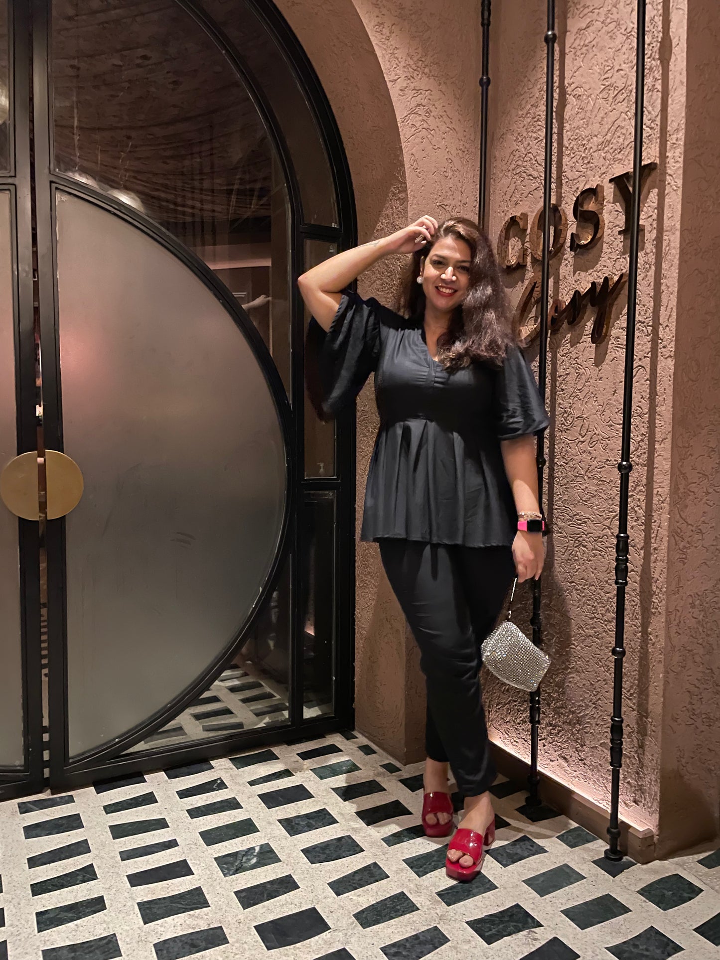 The Toffee COORD set Black