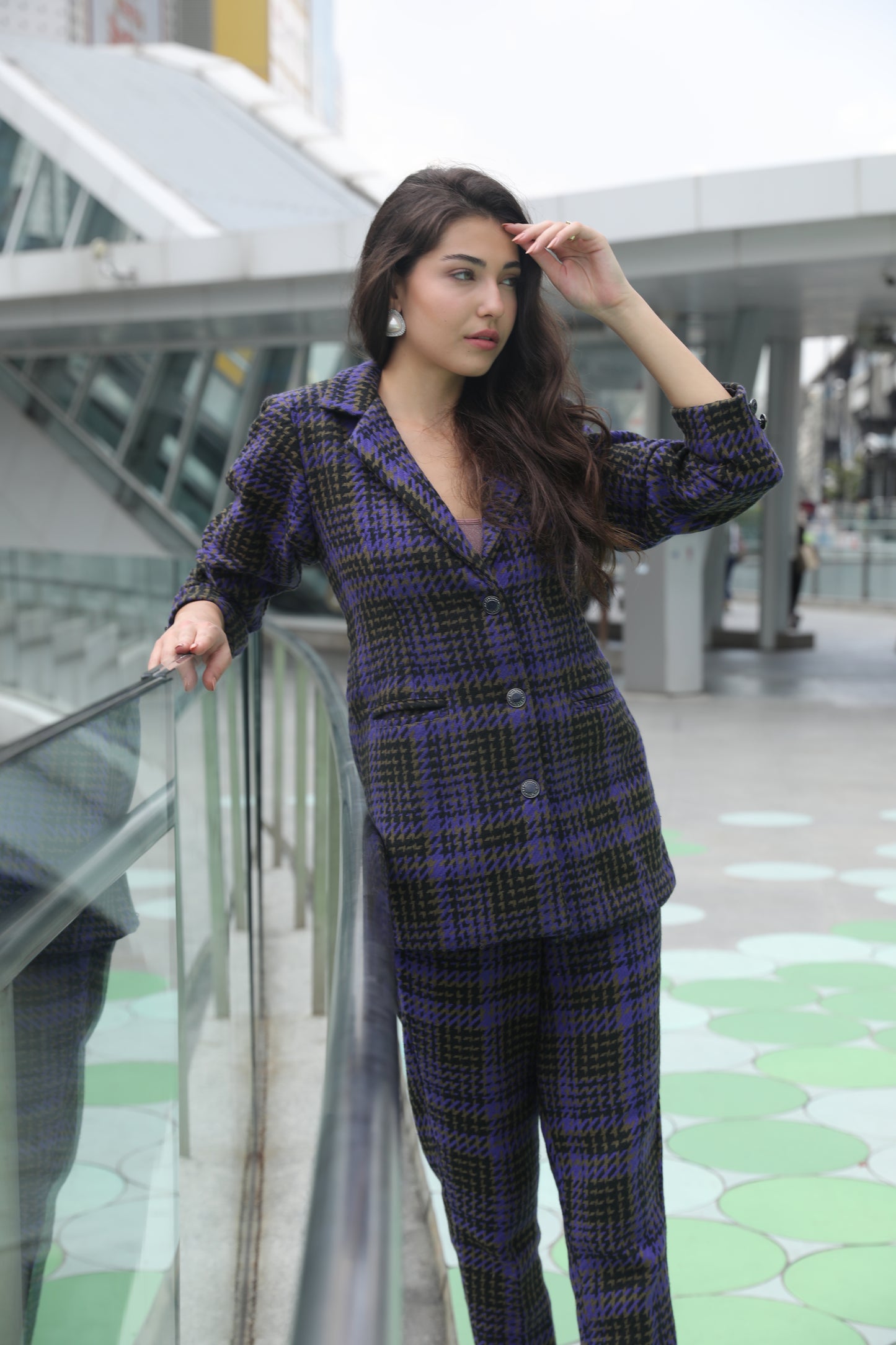 Tweed Blazer Coord Set