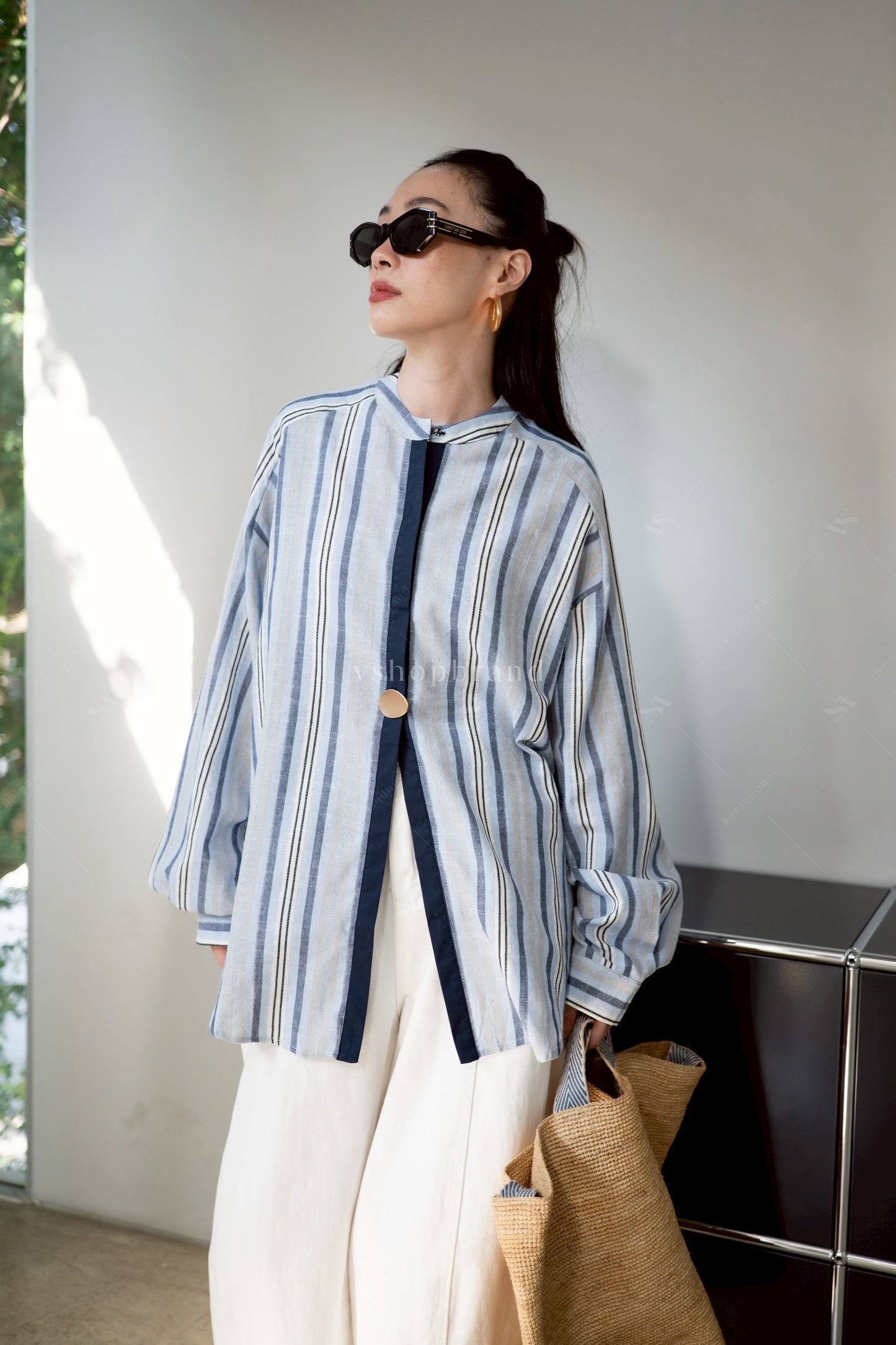 Brazilian Blue Shirt