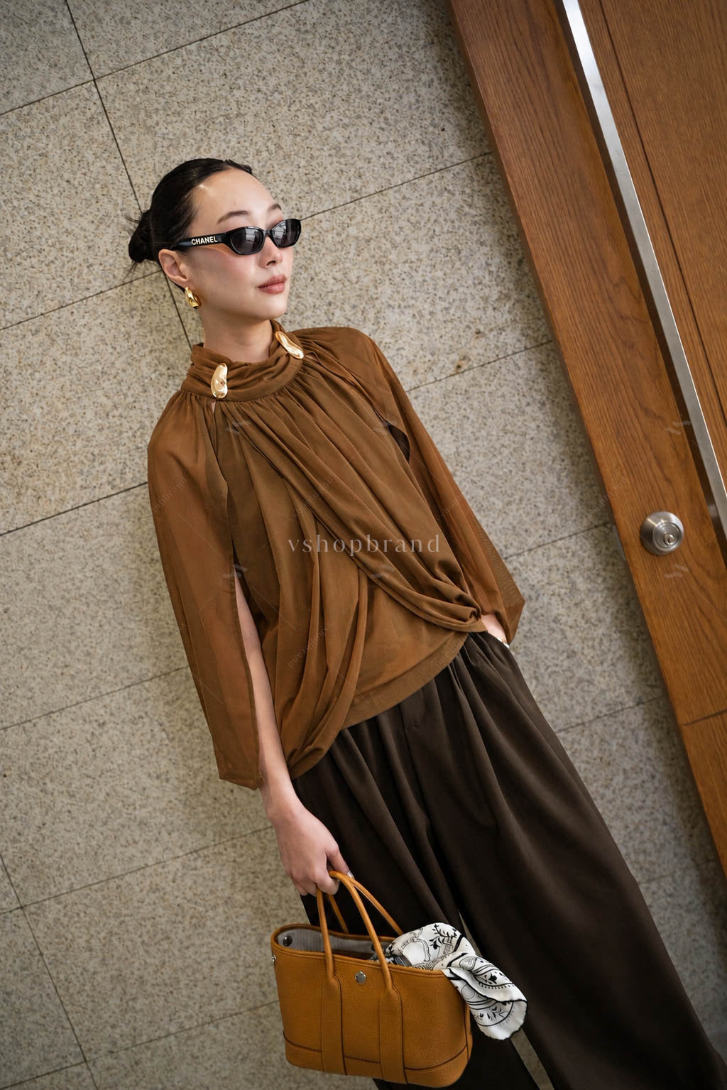 Drape Love Brown