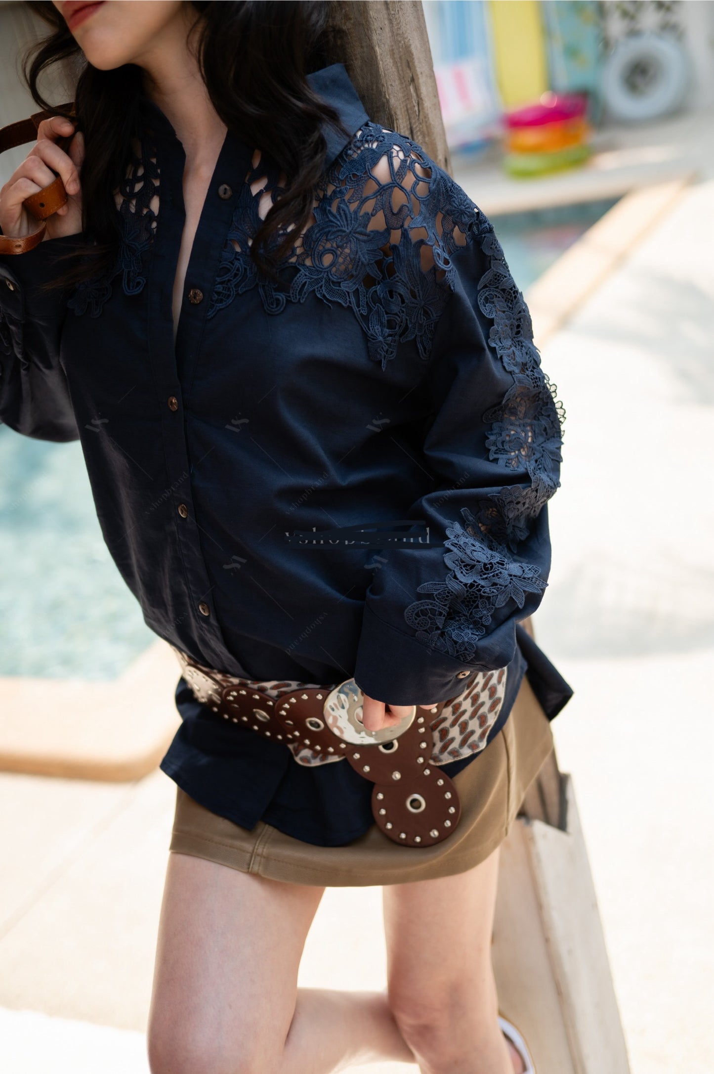 Serena Shirt BLUE