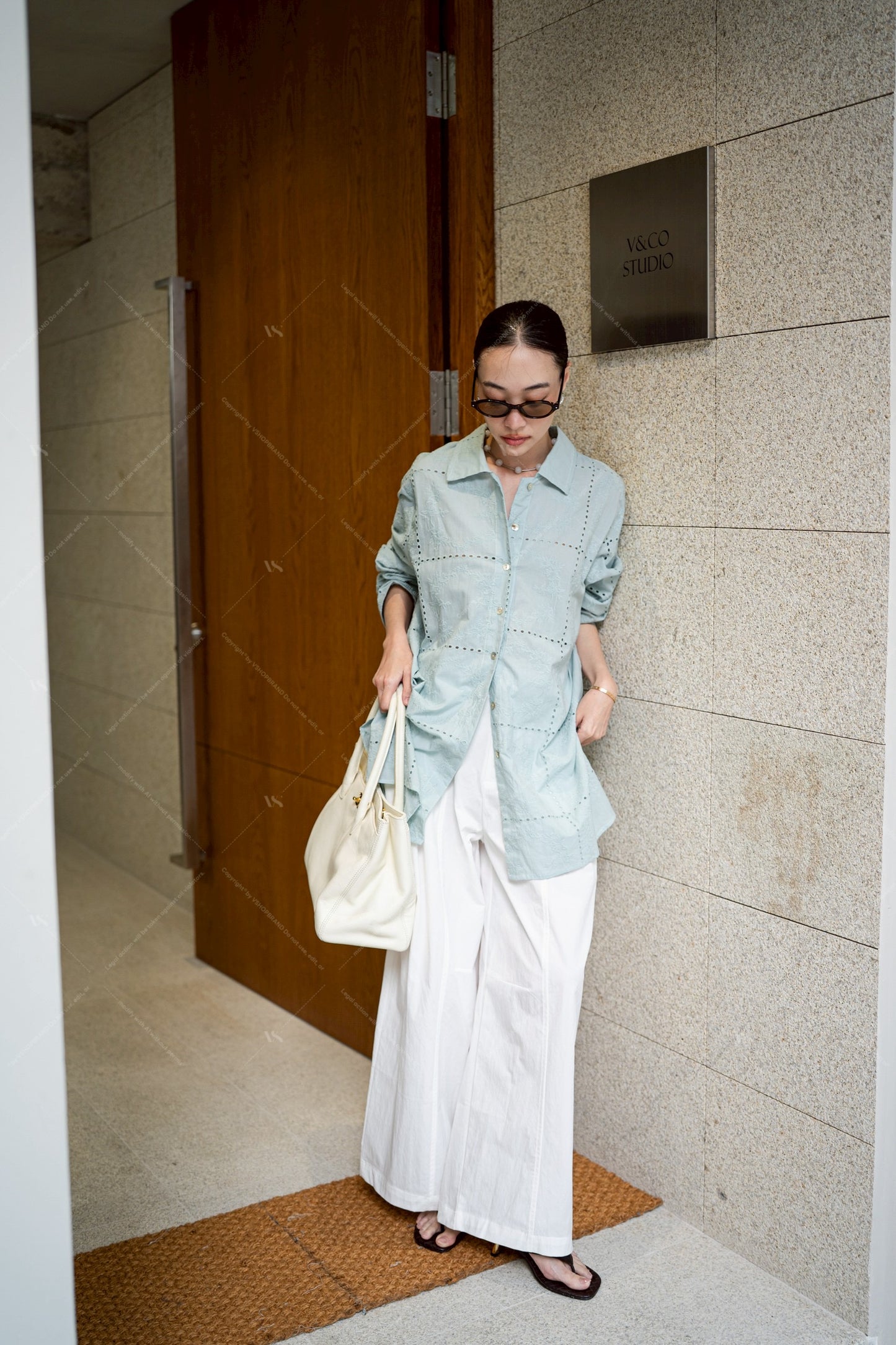 Frida shirt Blue