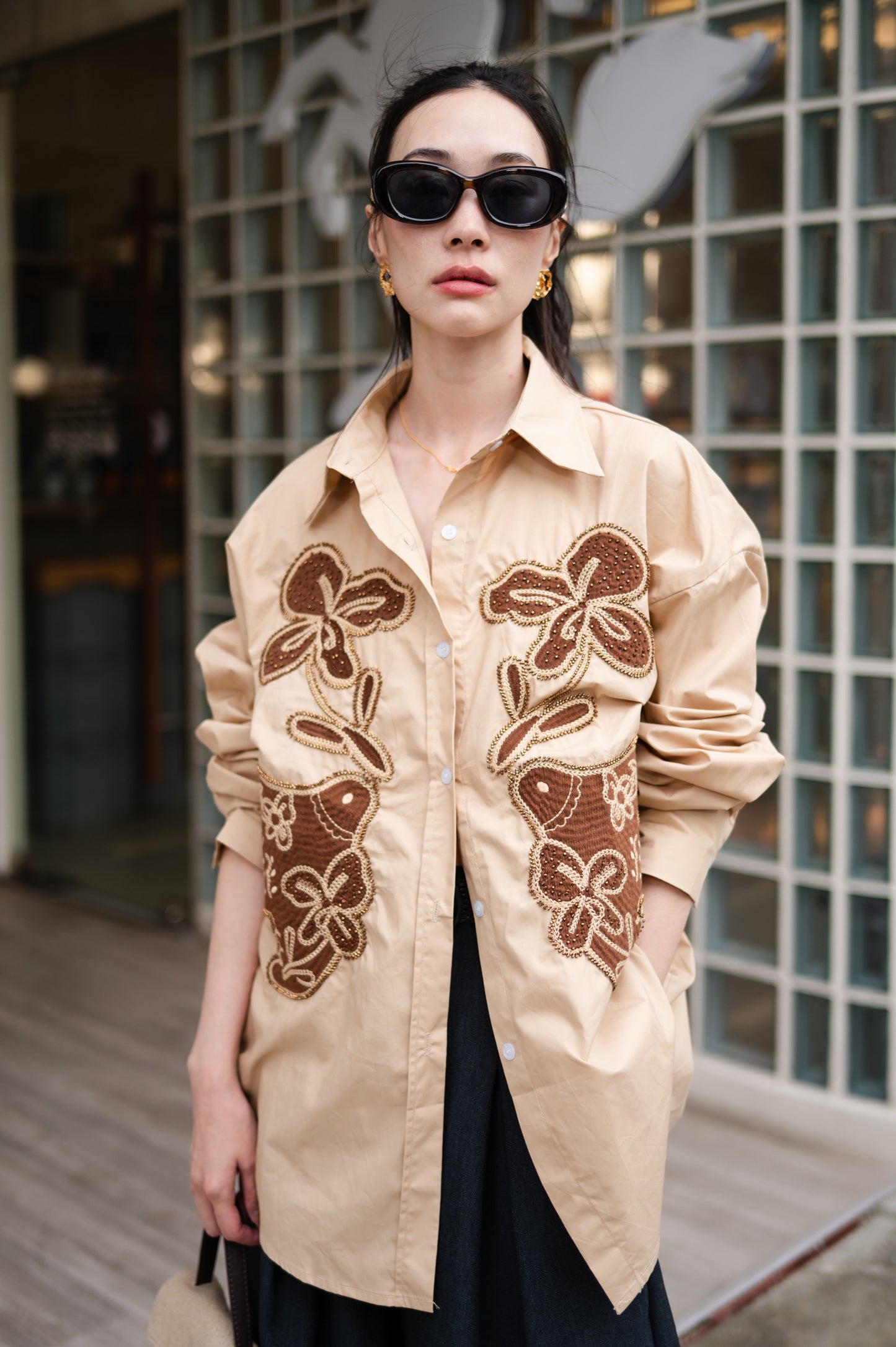 Enchanted shirt cream