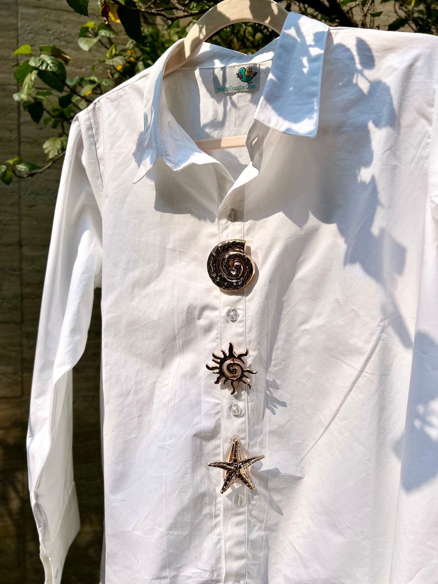 Sea shell  Shirt White