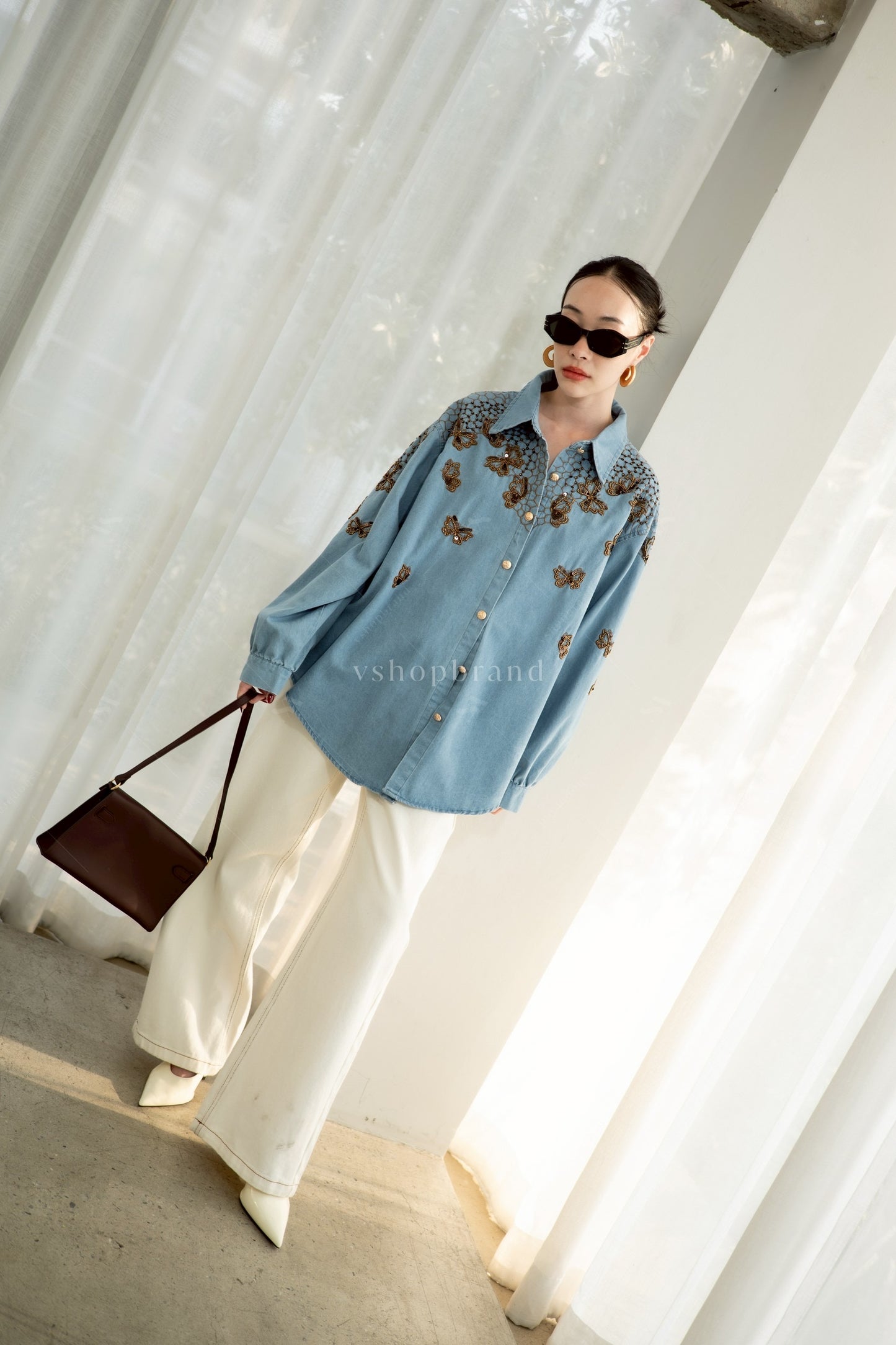 Butterfly shirt Light