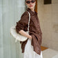 Frida shirt brown