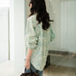 Lace summer Shirt Green