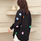Oversize Style Shirt Flower power