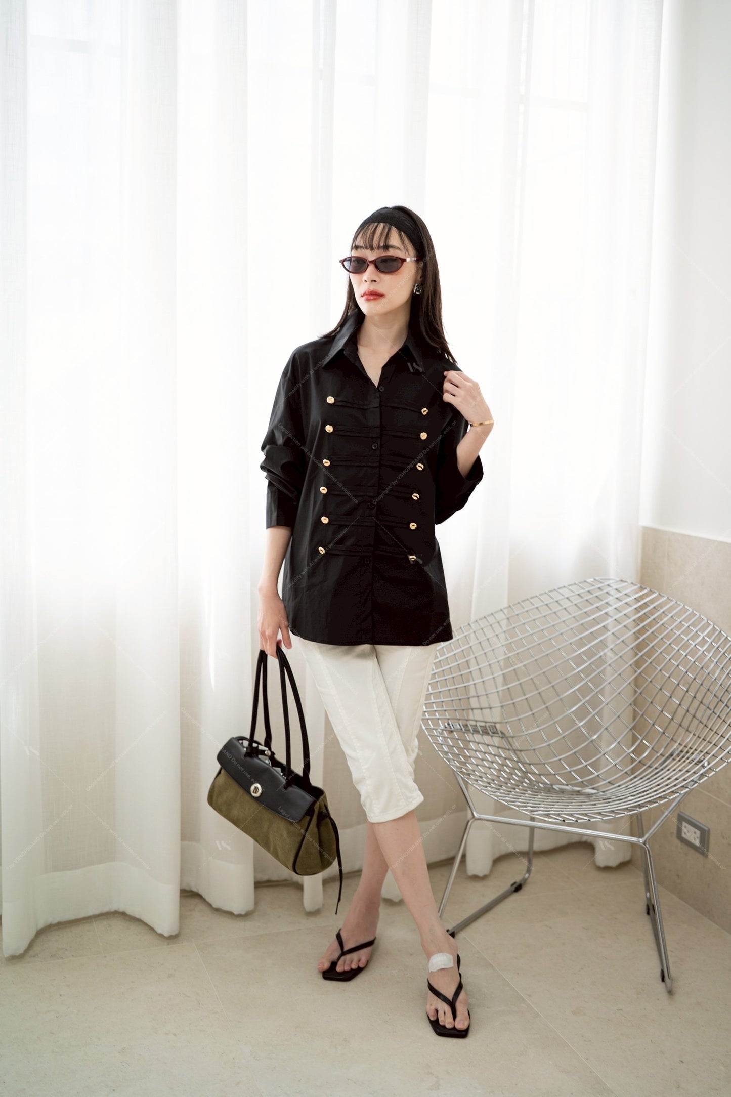 Estelle shirt Black