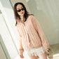 Faux Fur sweater Pink