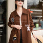 Frida shirt brown