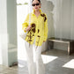 Blossom love shirt Yellow
