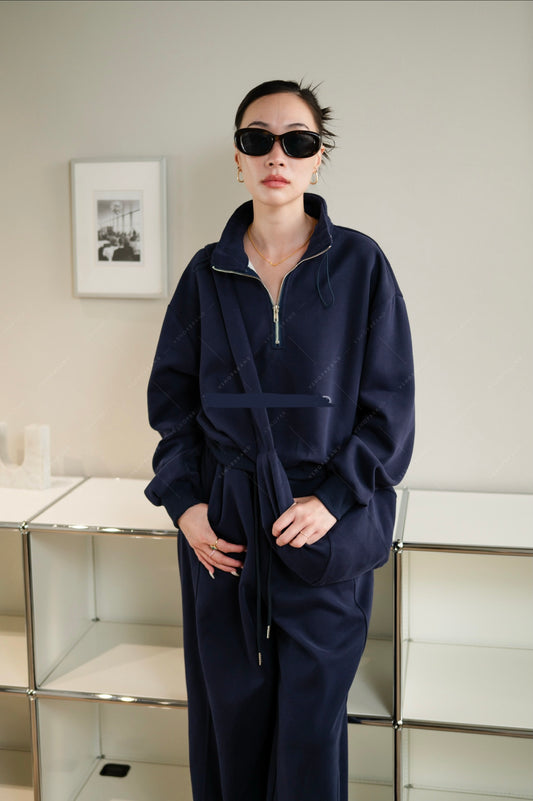 Gossip girl set (3 pc) Navy Blue