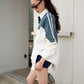 Denim Love White