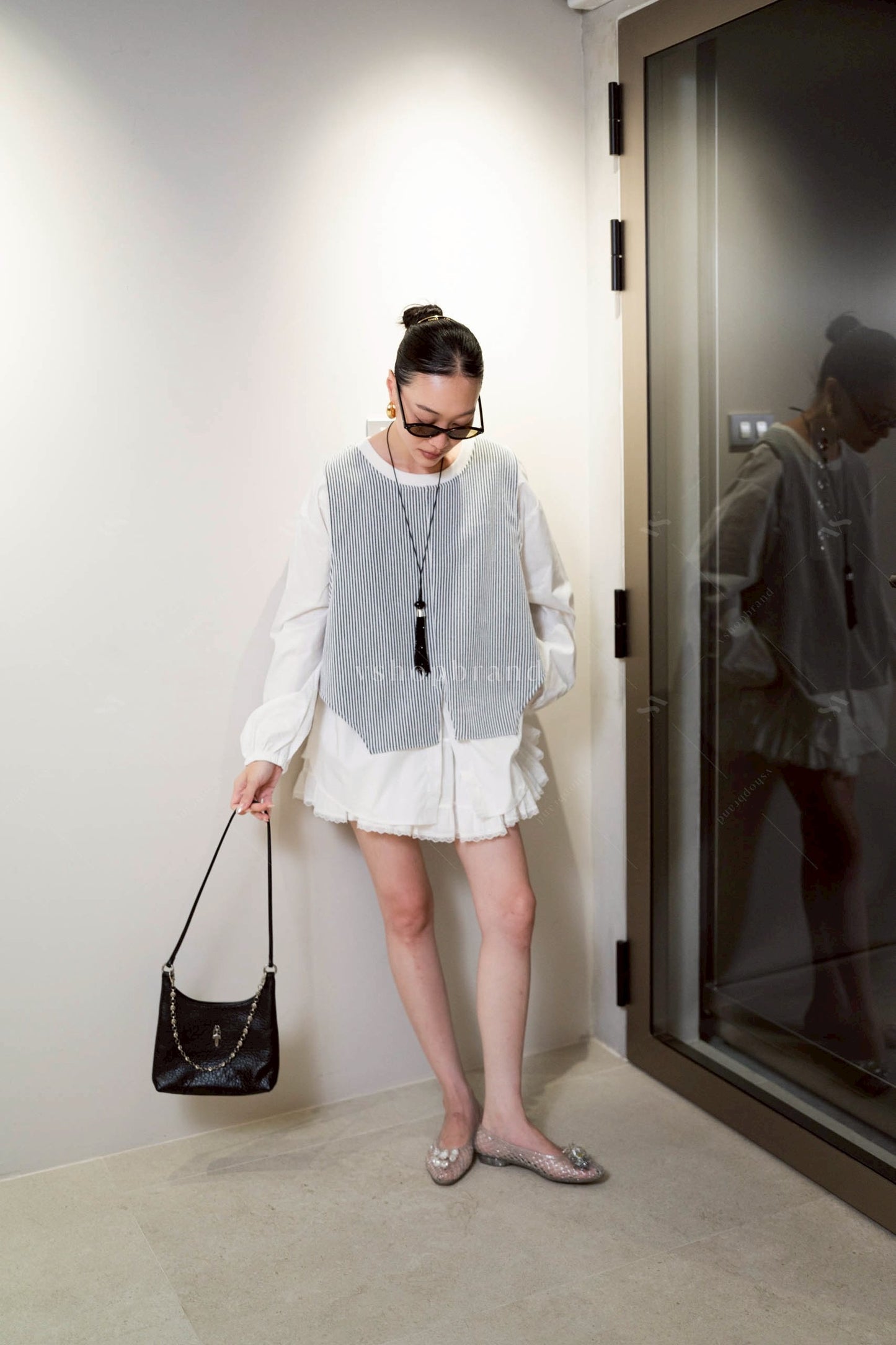 The Caara Shirt white