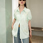 Amsterdam butterflies Shirt Green