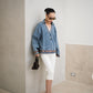 Denim boho love Light