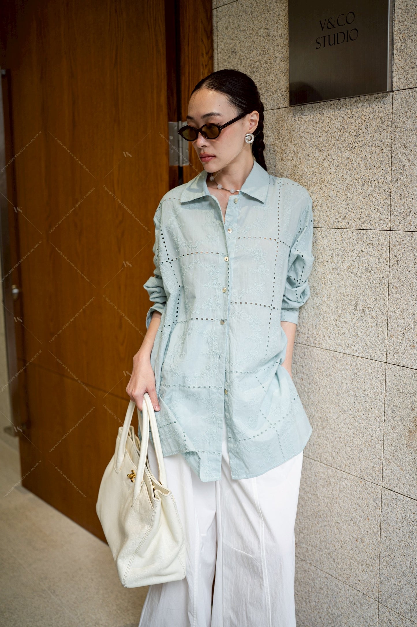 Frida shirt Blue