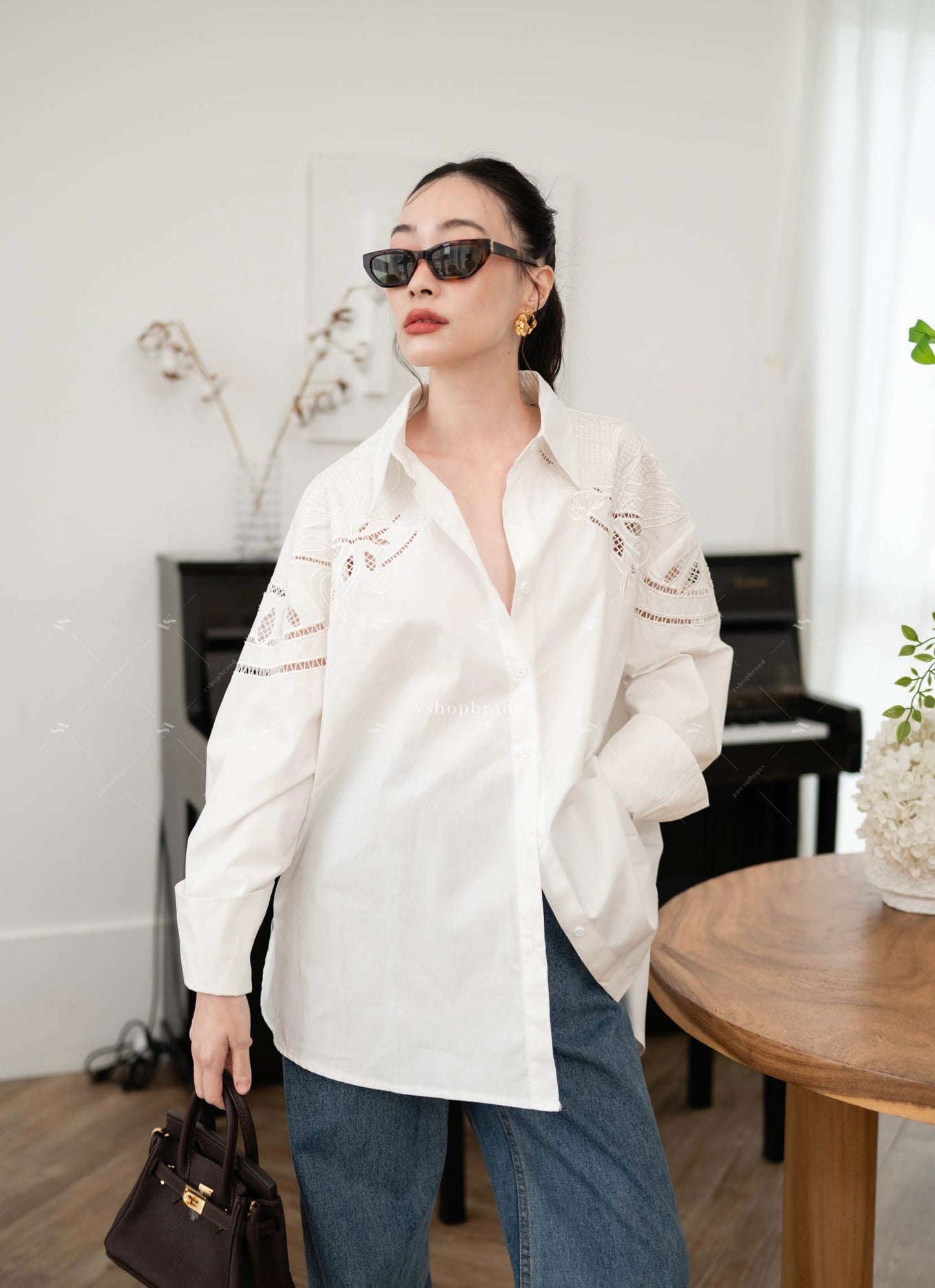 Paris Shirt White